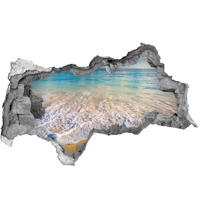 Fotoobraz diera na stenu Havajskej pláži