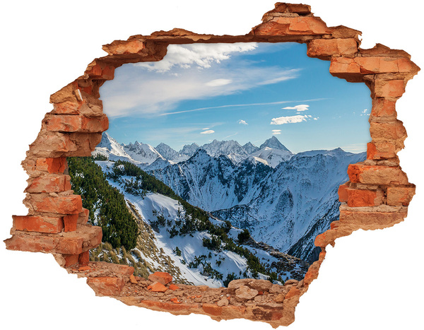 Diera 3D fototapeta nálepka Crown tatry