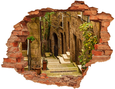 Fototapeta diera na stenu Očarujúca ulica v meste