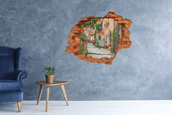 Fototapeta diera na stenu 3D Očarujúce mestečko v Toskánsku