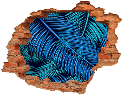 Diera 3D fototapeta na stenu Tropická oáza s palmami