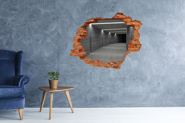 Fototapeta diera na stenu 3D Betón tunel