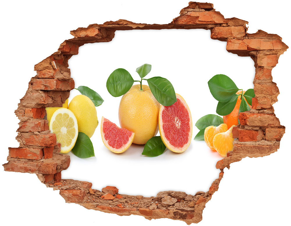 Nálepka fototapeta 3D výhľad Citrusové ovocie