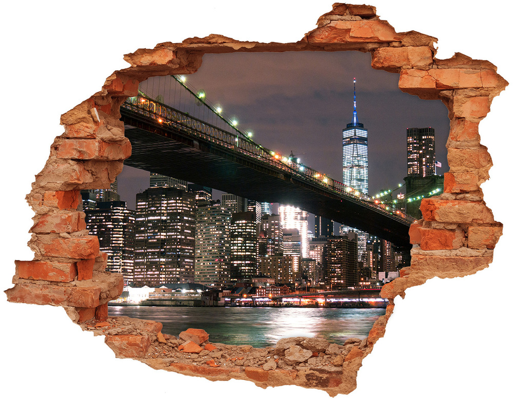 Diera 3D fototapeta Manhattan new york city