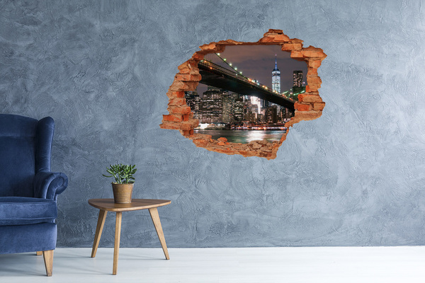 Diera 3D fototapeta Manhattan new york city