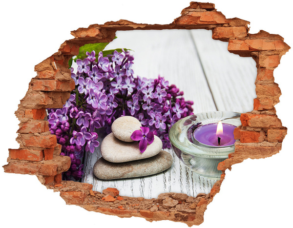 Nálepka fototapeta 3D výhľad Kvetinová oáza pokoja