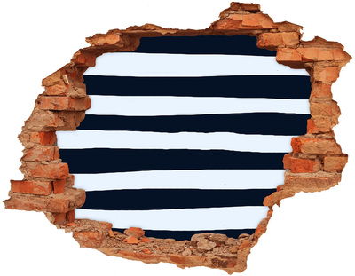 Nálepka 3D diera samolepiaca Prielom do hlbín mora