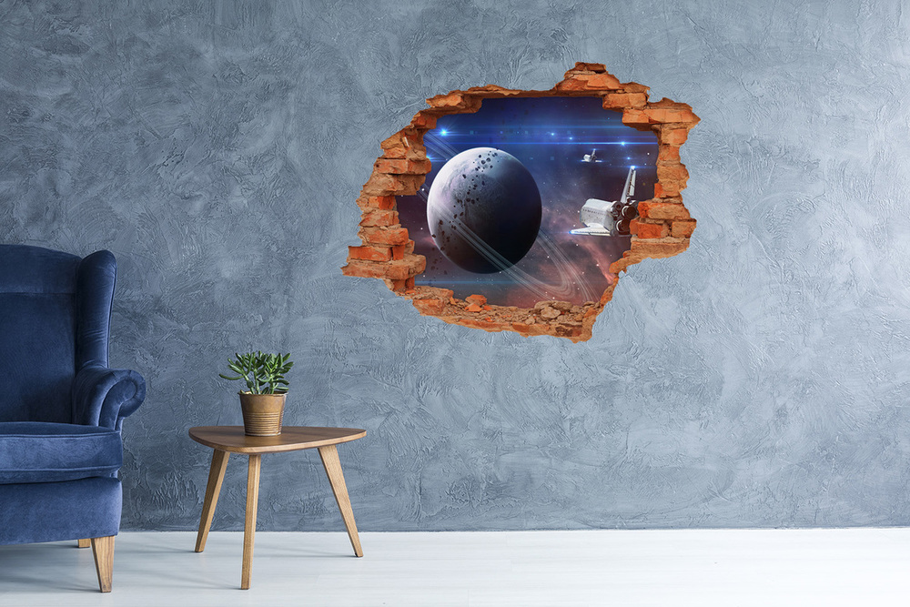 Fototapeta diera na stenu Vesmírna loď