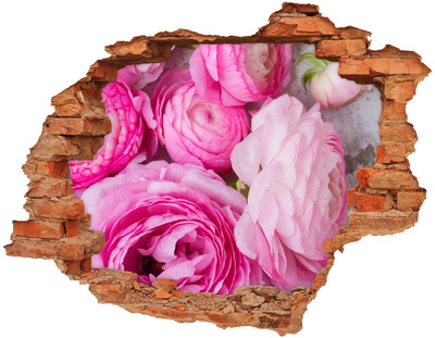 Fototapeta diera na stenu 3D Divoká ruža
