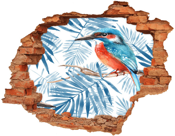 Diera 3D fototapeta Rastliny a bird