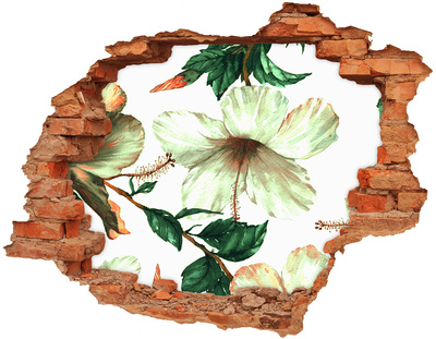 Diera 3D fototapeta na stenu Kvety ibišteka