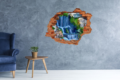 Fotoobraz diera na stenu Tehla vodopád