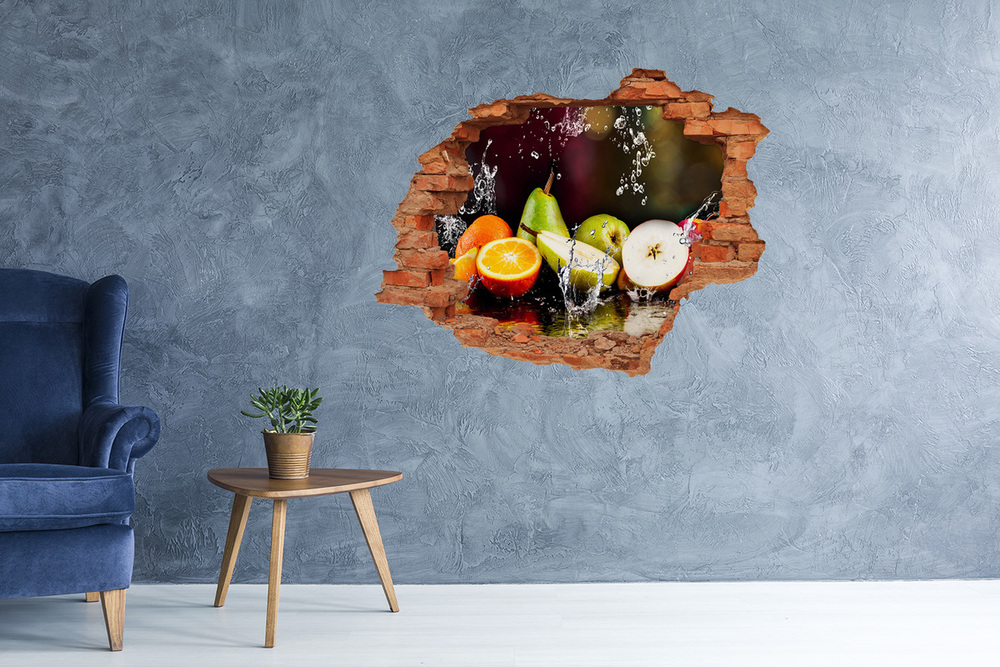 Samolepiaca diera na stenu Ovocie a vody