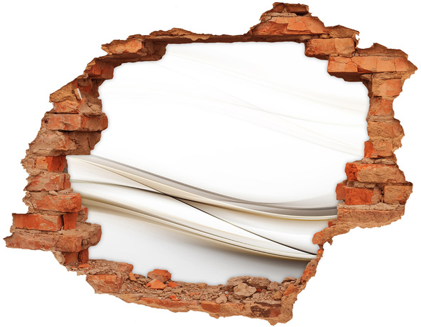 Diera 3D v stene na stenu Ilúzia otvoreného priestoru