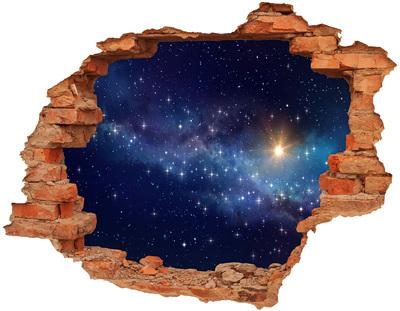 Samolepiaca diera na stenu Galaxie