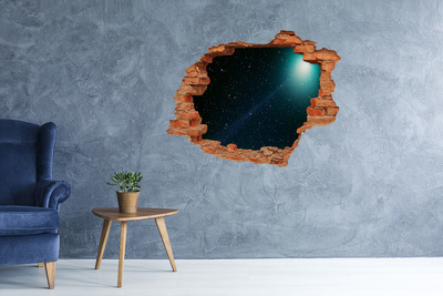 Diera 3D fototapeta na stenu Galaxie