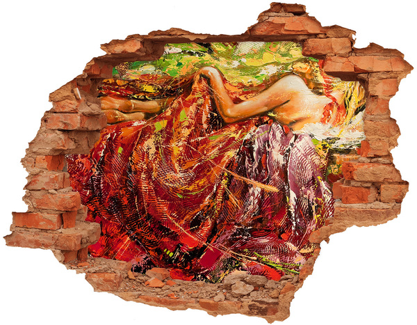 Samolepiaca diera na stenu Ponorený svet farieb