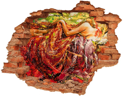 Samolepiaca diera na stenu Ponorený svet farieb