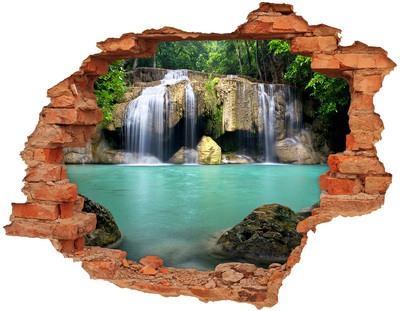 Fotoobraz diera na stenu Vodopád