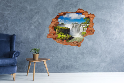 Diera 3D foto tapeta nálepka Vodopády Iguazu