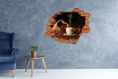Fototapeta diera na stenu Káva v šálke
