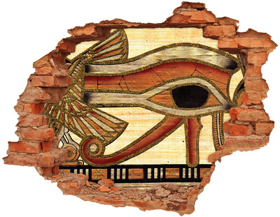 Nálepka 3D diera samolepiaca Egyptský oko