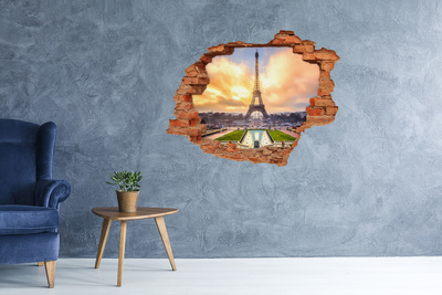 Diera 3D fototapeta nástenná Eiffelova veža v paríži