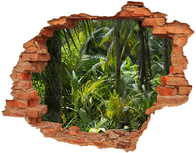 Diera 3D fototapeta nálepka Tropický les