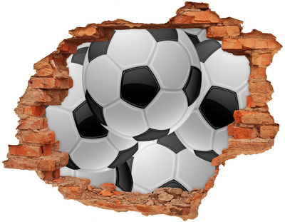 Samolepiaca diera na stenu Futbal