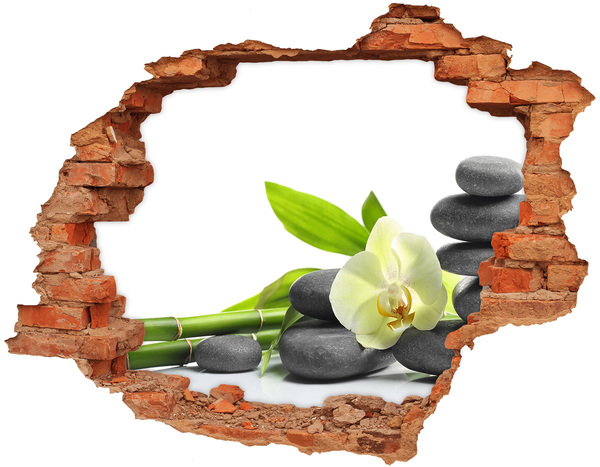 Fototapeta diera na stenu Relaxačný kúpeľný kútik