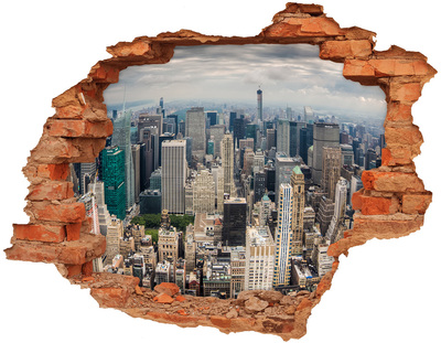 Diera 3D fototapeta na stenu New york