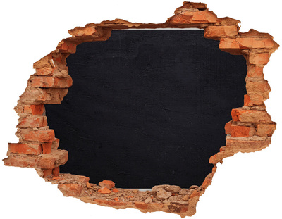 Foto fotografie diera na stenu Čierna doska