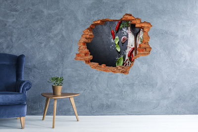 Nálepka fototapeta 3D výhľad Kuchyňa plná chutí