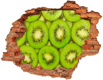 Fototapeta diera na stenu 3D Kiwi dyha
