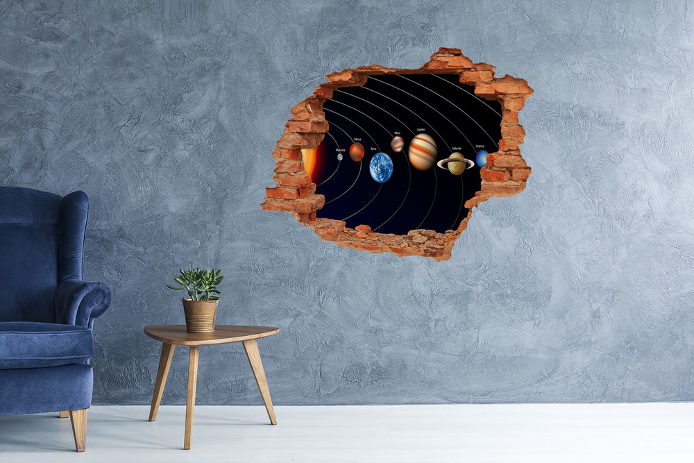 Fototapeta diera na stenu Slnečná sústava