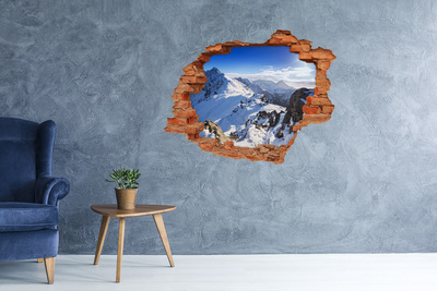 Nálepka fototapeta na stenu Summit tatra