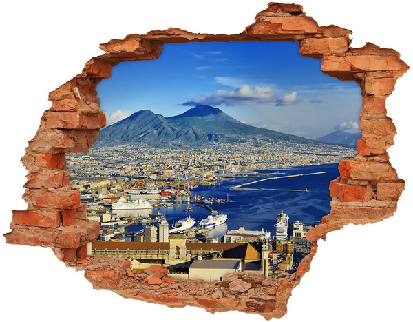 Fototapeta diera na stenu 3D Naples italy