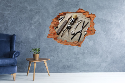 Fototapeta diera na stenu Kadernícka dielňa