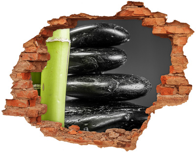 Foto fotografie diera na stenu kúpeľné kamene