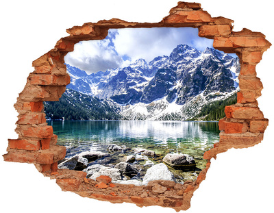 Fototapeta diera na stenu Morské oko tatry