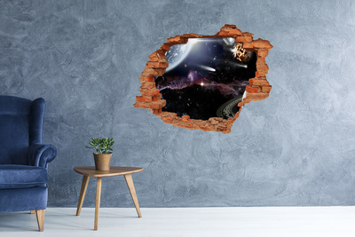 Samolepiaca diera na stenu Galaxie