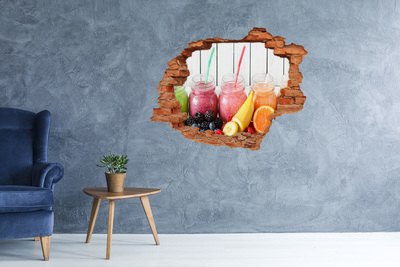 Diera 3D fototapeta nálepka Ovocné smoothies