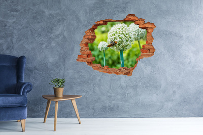 Fotoobraz diera na stenu Kvetina cesnak
