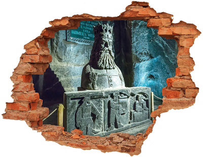 Fototapeta diera na stenu 3D Staroveká jaskynná socha