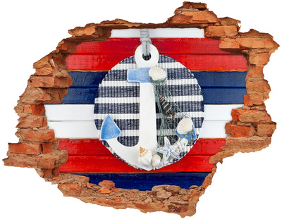 Diera 3D fototapeta na stenu nálepka Morské dobrodružstvo s mušľami