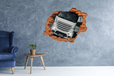 Fototapeta diera na stenu 3D Nákladné auto