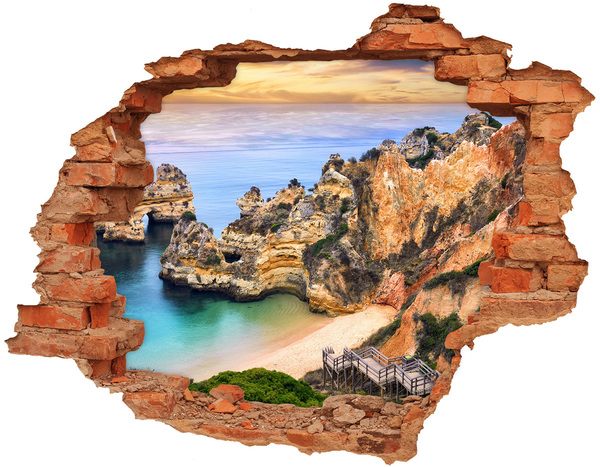 Fototapeta diera na stenu 3D Lagos portugal