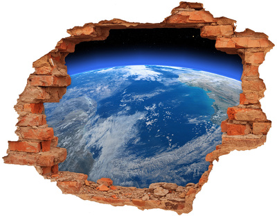 Fototapeta diera na stenu Planéta zem