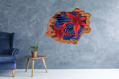 Fototapeta diera na stenu Kvetinový záblesk farieb