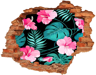 Diera 3D fototapeta Tropické kvety
